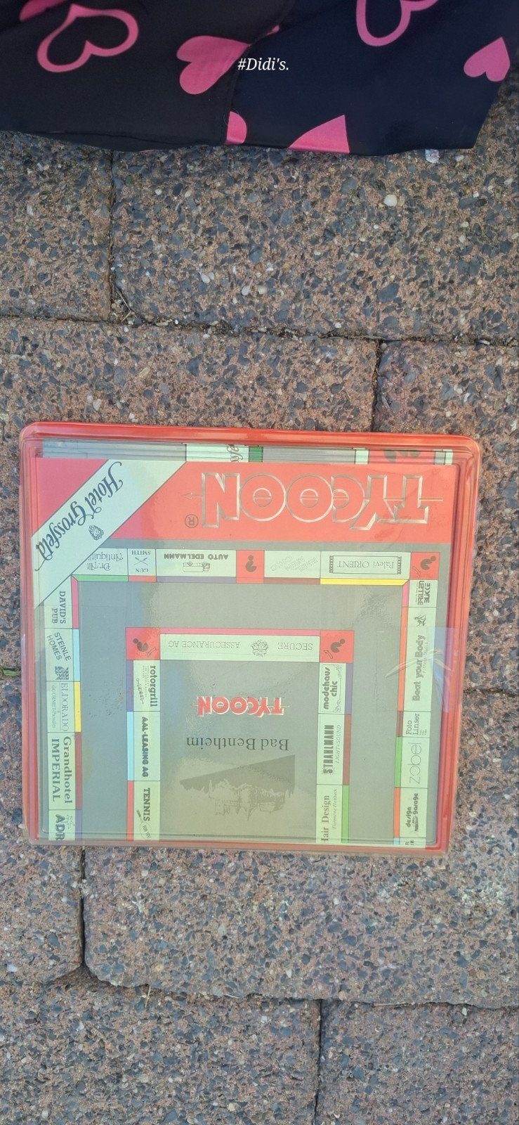 Monopoly Bad Bentheim (jaren '70-'80), Gebruikt, Parker Brothers, Ophalen of Verzenden, Drie of vier spelers
