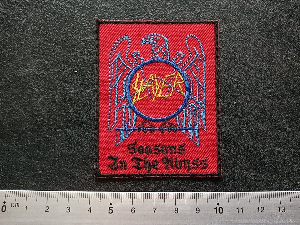 Slayer  €3 SALE patch seasons in the abyss patch 24  metal, Verzenden, Nieuw, Kleding