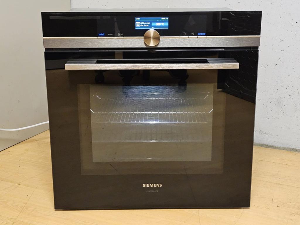 Luxe Siemens (studio-line) inbouw combi magnetron/combi oven, Ophalen, Zo goed als nieuw, Oven met grill