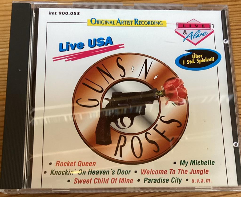 Guns N' Roses - Live USA CD (Original Artist Recording), Ophalen of Verzenden, 1980 - 1989
