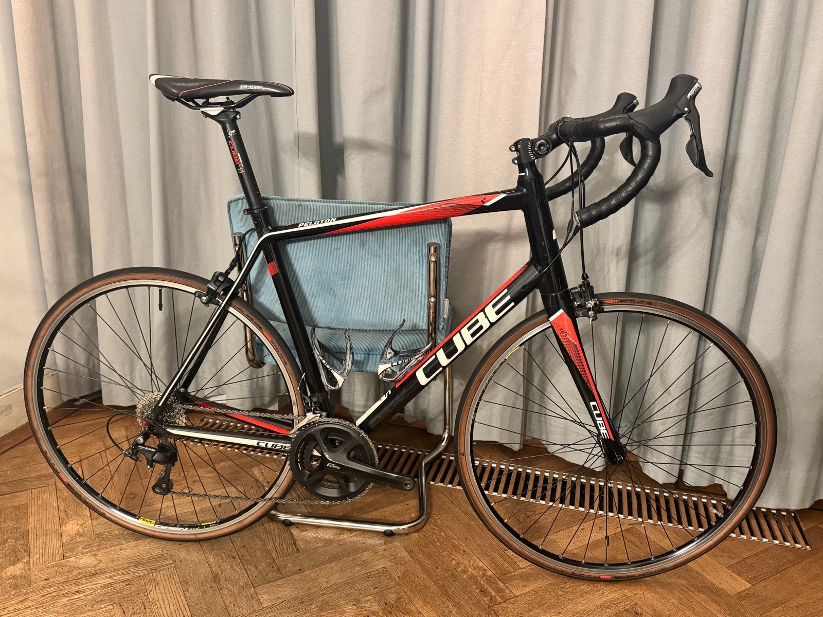 Cube racefiets met Shimano 105 groepset, 28 inch, 10 tot 15 versnellingen, Aluminium, Zo goed als nieuw