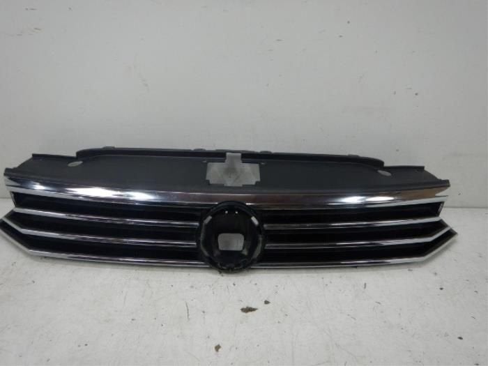 VW Passat B8 Grille Chrome, Auto-onderdelen, Overige Auto-onderdelen, Ophalen of Verzenden, Gebruikt