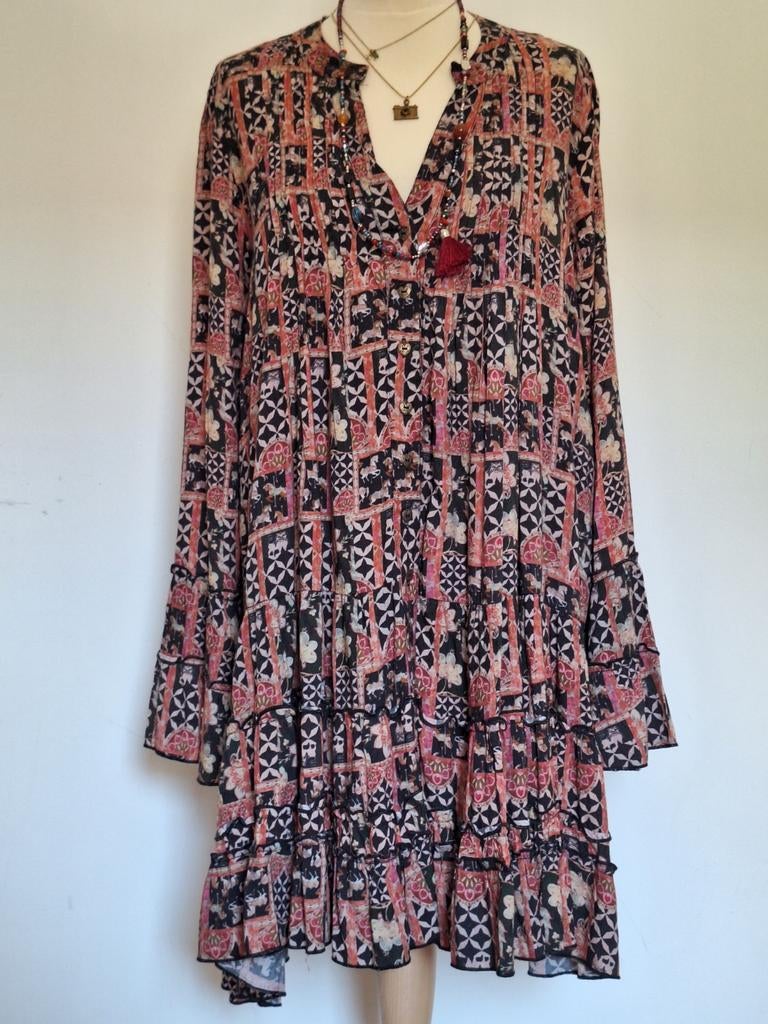 Mooi jurkje van Isla Ibiza, Kleding | Dames, Jurken, Maat 38/40 (M), Overige kleuren, Isla Bonita, Ophalen of Verzenden
