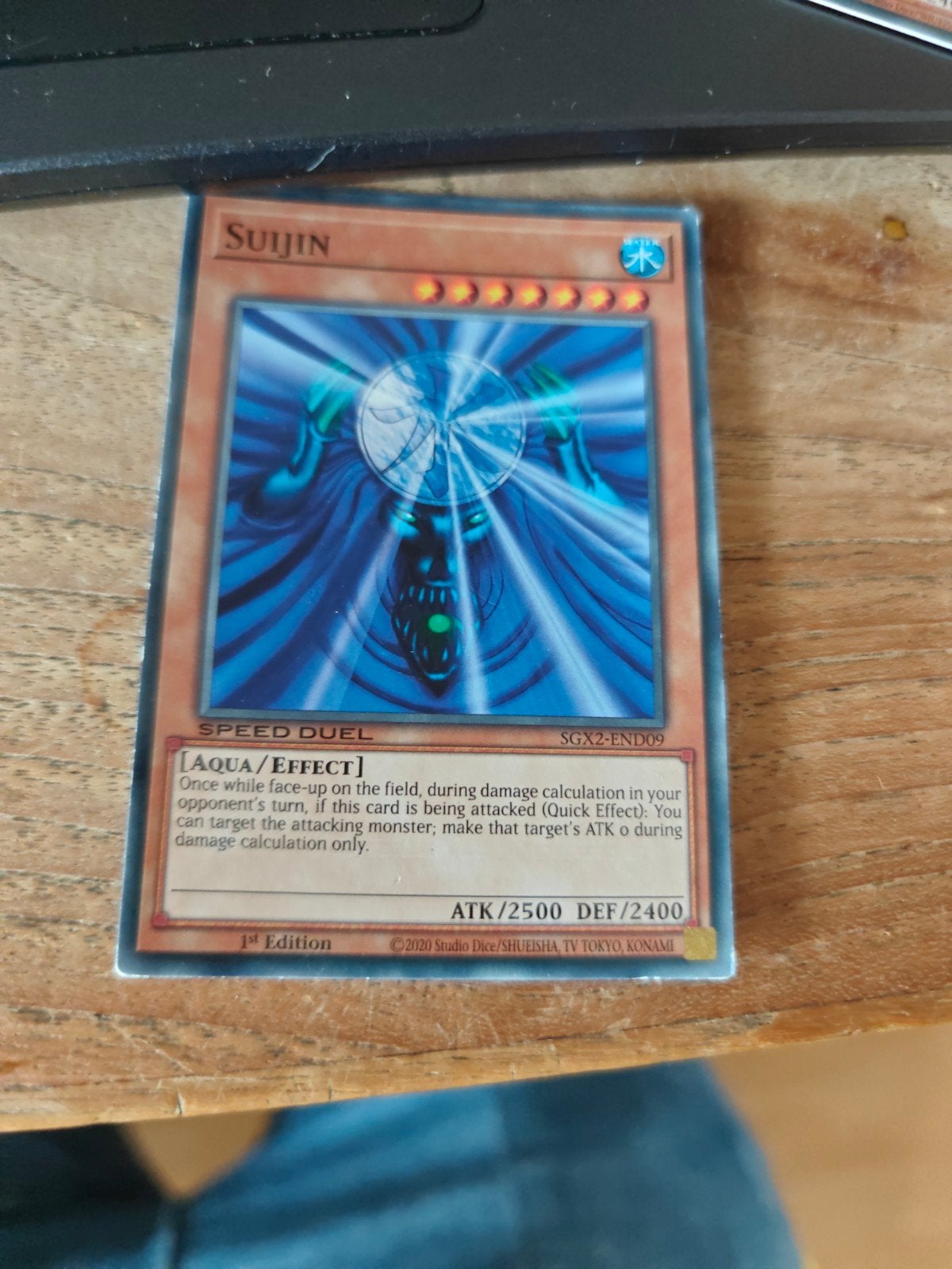 SUIJIN Yu-Gi-Oh! Kaart - Speed Duel SGX2-END09, Hobby en Vrije tijd, Verzamelkaartspellen | Yu-gi-Oh!, Ophalen of Verzenden