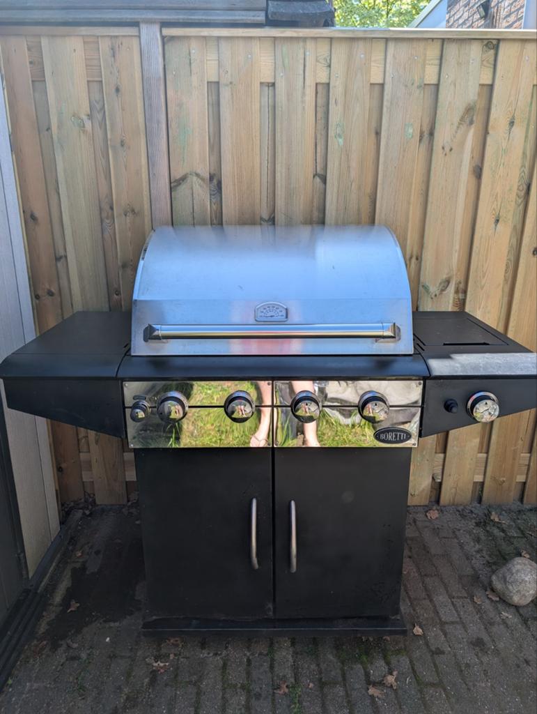 Boretti DaVinci Nero gasbarbecue, Ophalen, Gebruikt
