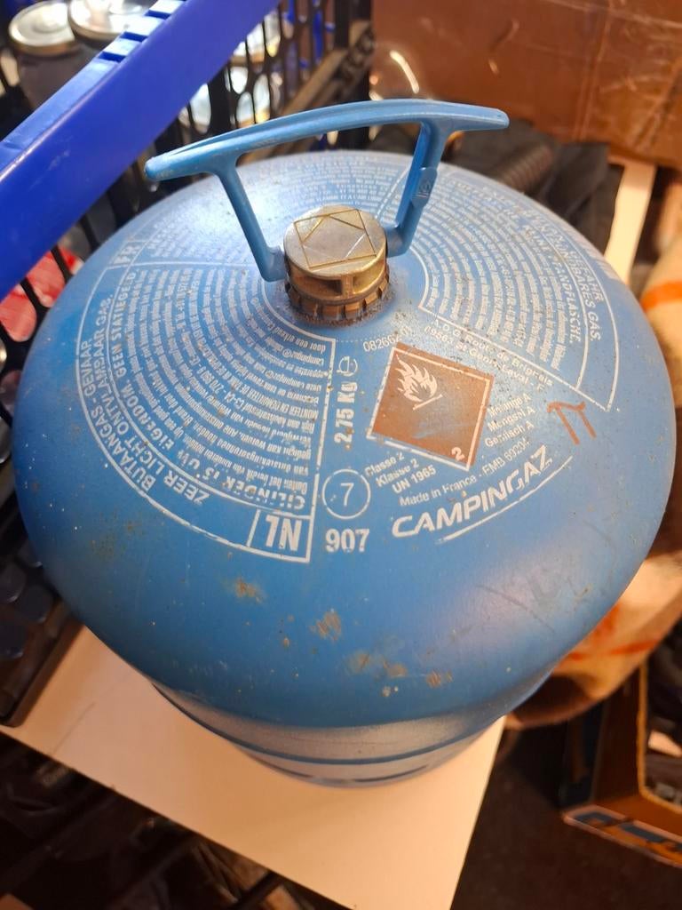 Camping gasfles campinggaz 907, Ophalen of Verzenden