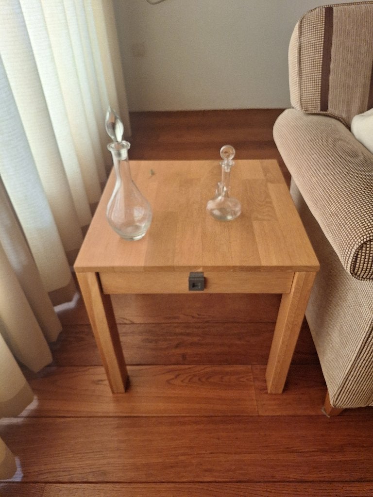 Bijzettafel, Minder dan 55 cm, Vierkant, Zo goed als nieuw, Ophalen