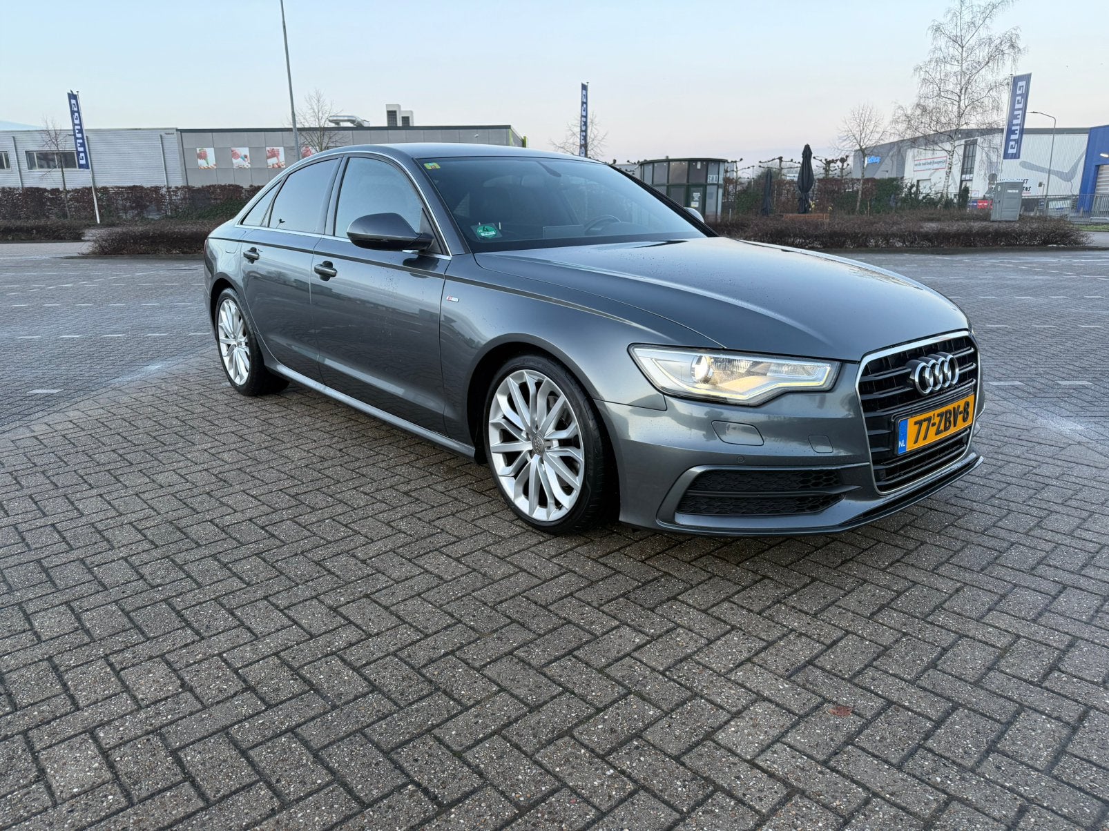 Audi A6 2.0 Tfsi 132KW Multitronic 2012 Grijs, 4 cilinders, 1984 cc, 179 pk, Origineel Nederlands