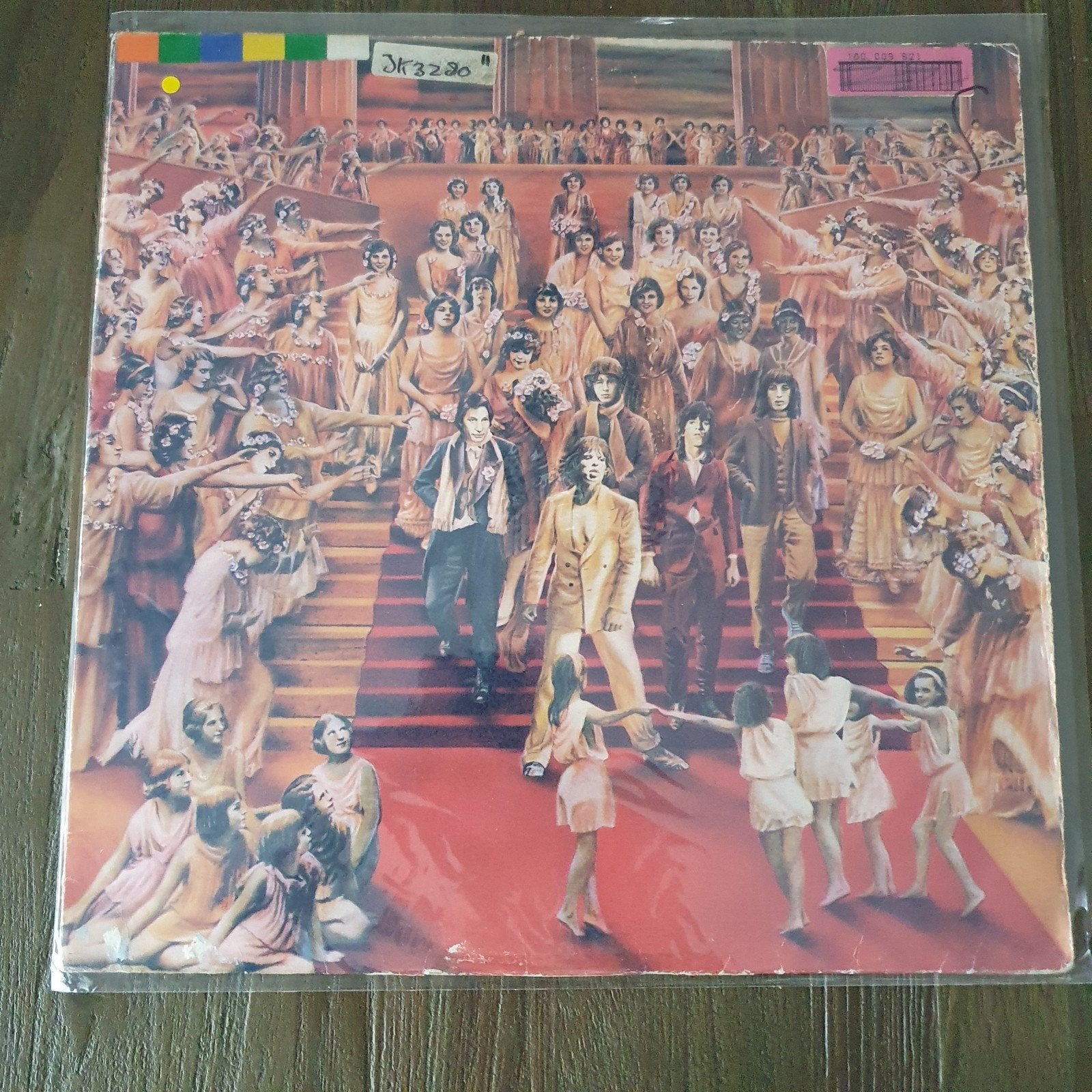 The Rolling Stones - It's Only Rock 'n Roll LP (met krasjes), Ophalen, LP, Gebruikt, Classic Rock