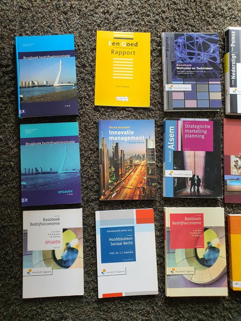 Studieboeken hbo marketing., Ophalen of Verzenden, Zo goed als nieuw, Economie en Marketing