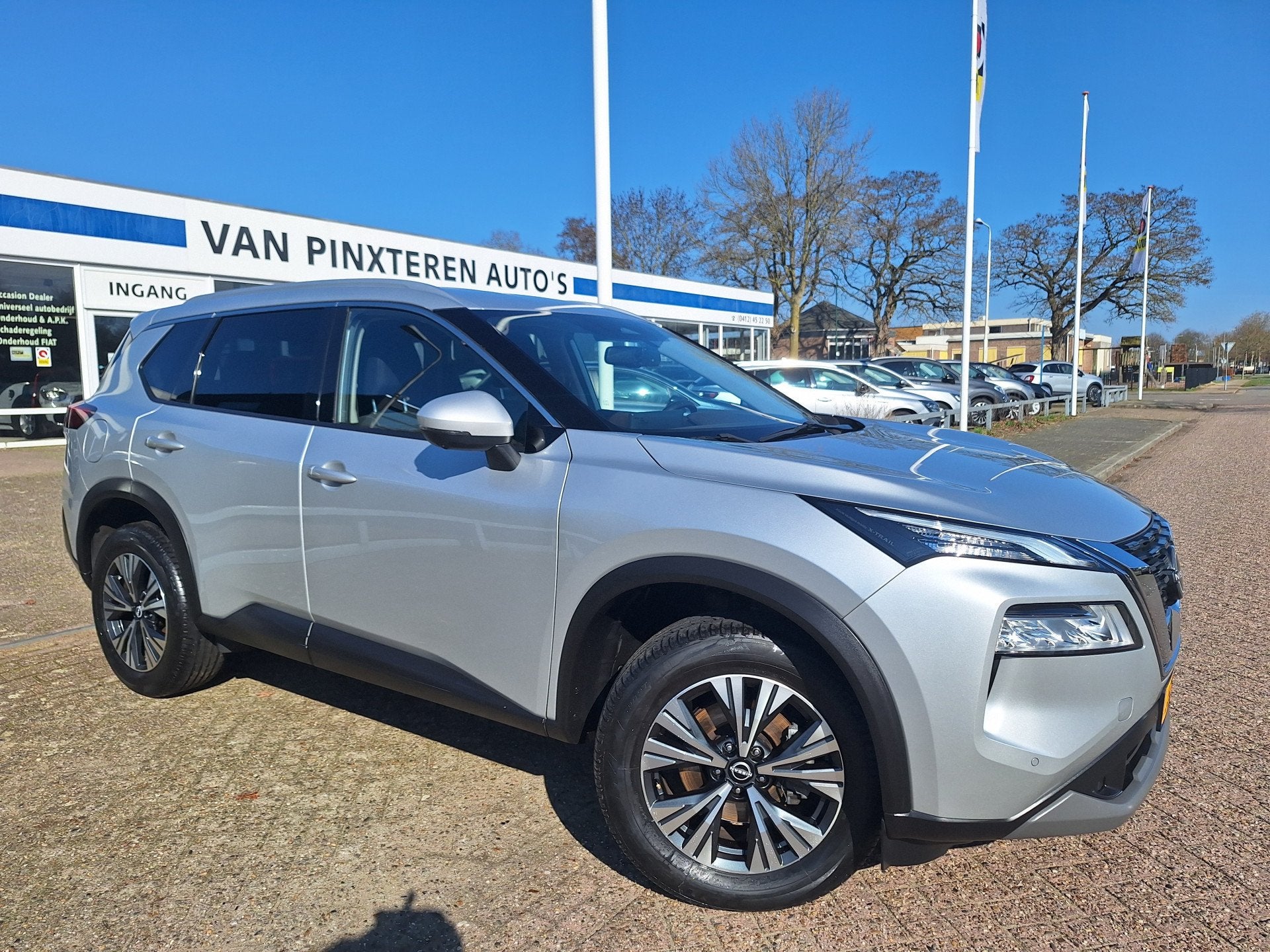 Nissan X-Trail 1.5 164pk connecta 7 persoons 1800kg trekgewi, Auto's, Nissan, 12 maanden, Euro 6, Bedrijf, 3 cilinders