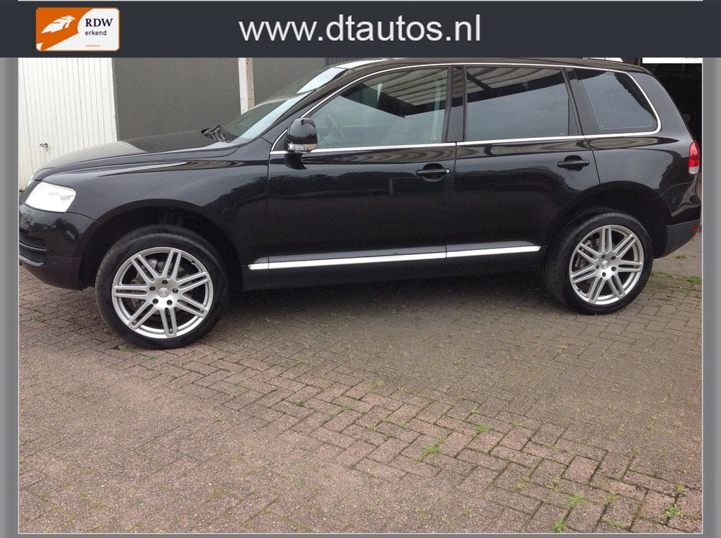 Volkswagen Touareg 4.2 V8, Auto's, Volkswagen, Automaat, 4172 cc, 8 cilinders, Zwart