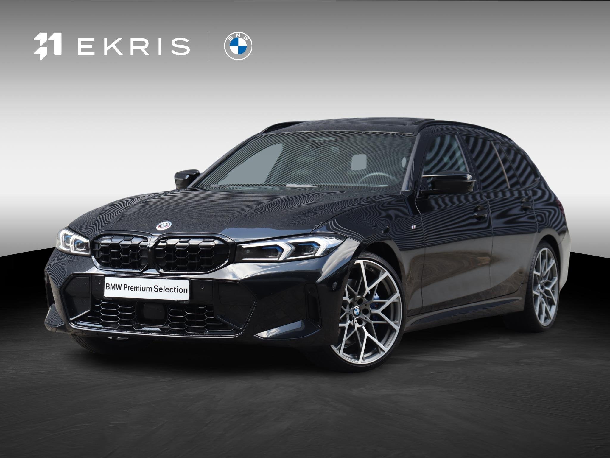 BMW 3 Serie Touring M340i xDrive | M Sport | Panodak | Drivi, Auto's, 1770 kg, Met garantie (alle), Zwart, 374 pk