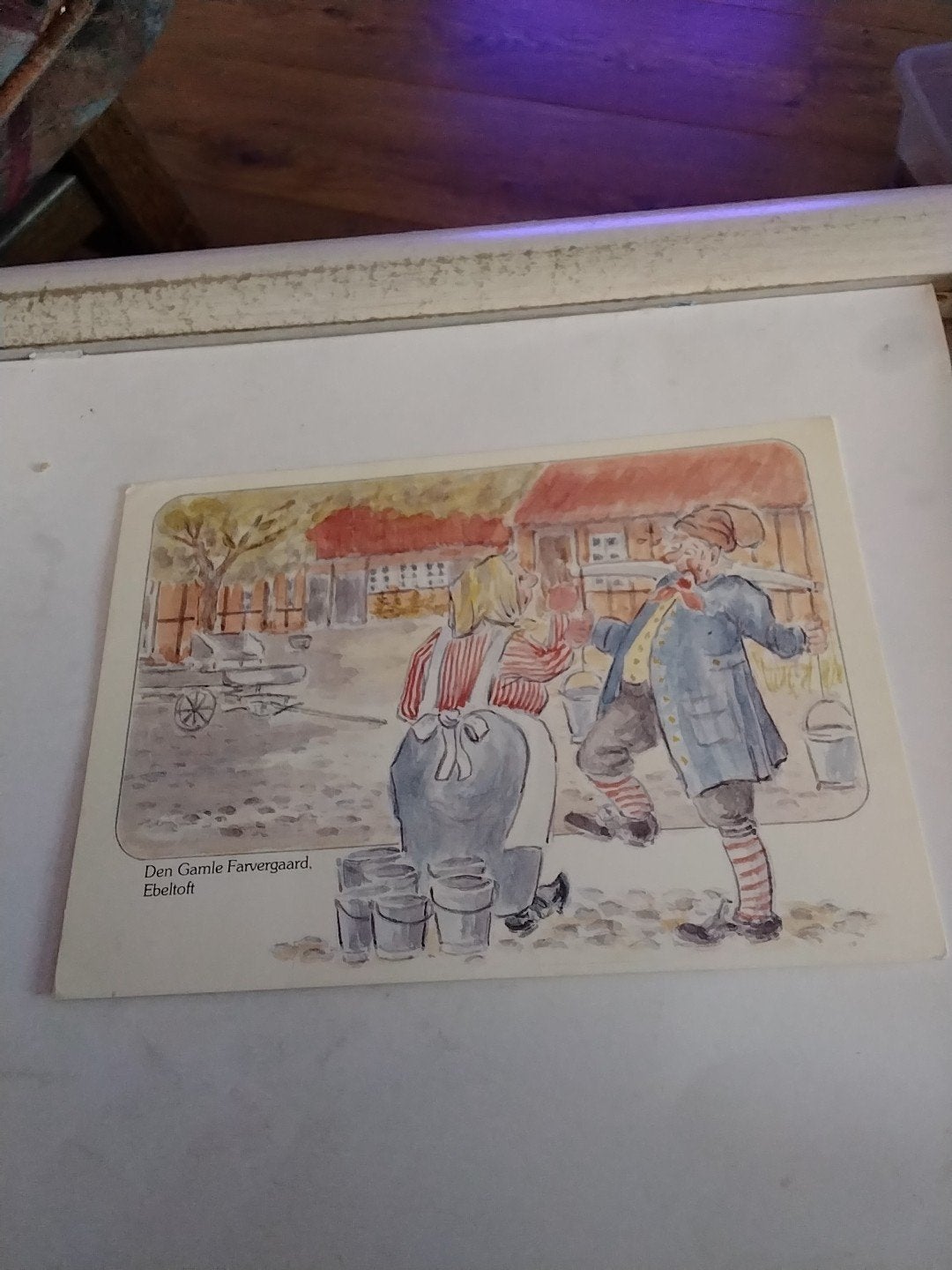 DEN GAMIE FARVENGAARD. EBELTOFT. DENEMARKEN 1988, Ophalen of Verzenden, 1980 tot heden