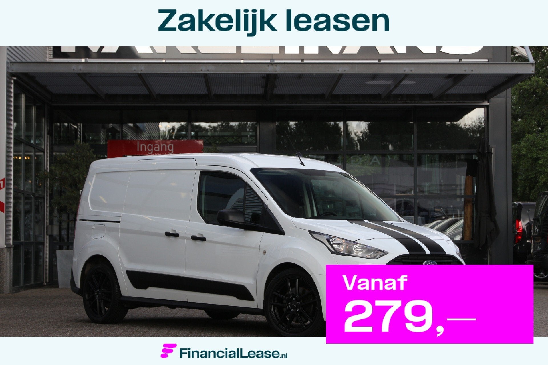 Ford Transit Connect 1.5 EcoBlue 100 | L2 | KAR-edition | Ca, Voorwielaandrijving, 1390 kg, Gebruikt, Wit