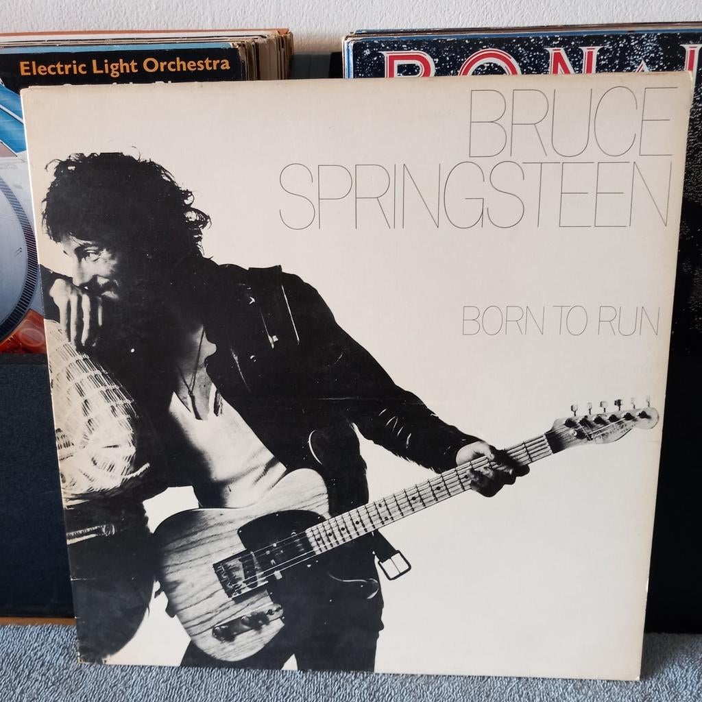 Lp Bruce Springsteen born to run, Ophalen of Verzenden, Zo goed als nieuw, 12 inch