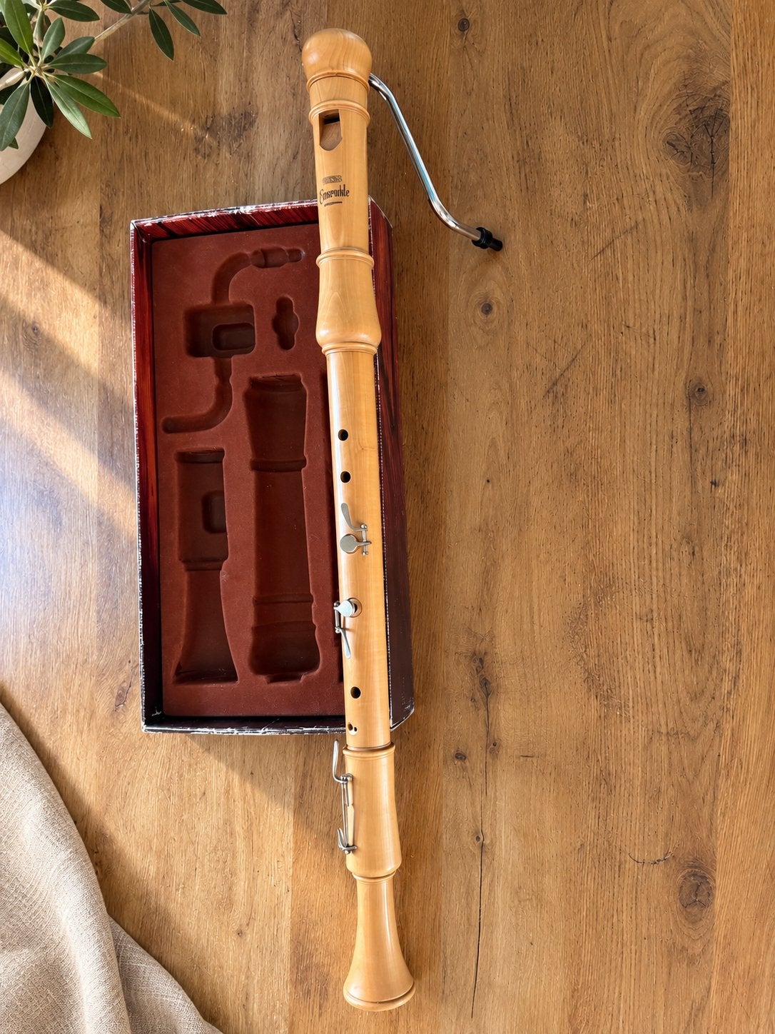 Hohner basblokfluit, Ophalen of Verzenden, Zo goed als nieuw, Bas