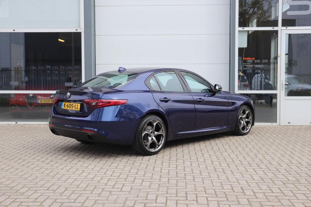 Alfa romeo GIULIA 2.0T SPRINT/VELOCE.INT/STOEL.STUUR.VERW/AD, Auto's, Alfa Romeo, Euro 6, 4 cilinders, USB, Blauw