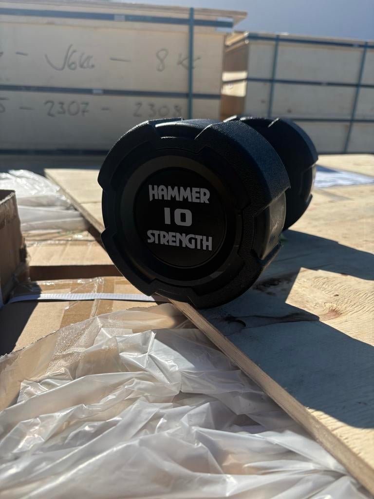 Hammer Strength Dumbbells Grote voorraad, Sport en Fitness, Ophalen, Nieuw, Armen, Dumbbell