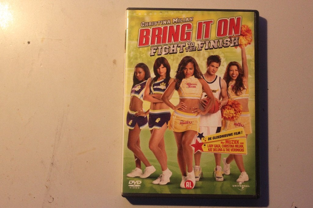 803b - dvd - bring it on - fight to the finish - christina m, Alle leeftijden, Ophalen of Verzenden, Gebruikt