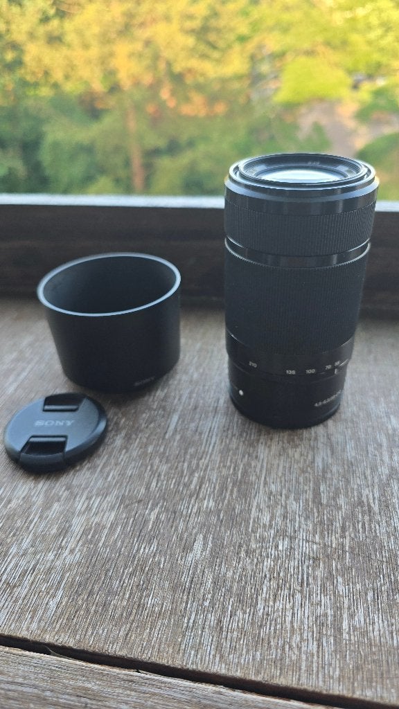 Sony E-mount 55-210mm OSS telelens, Audio, Tv en Foto, Fotografie | Lenzen en Objectieven, Ophalen, Sony E-mount, Gebruikt, Sony