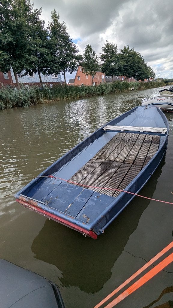 boot + buitenboordmotor  + aanhanger, Gebruikt, 4 m, Buitenboordmotor, 1 m