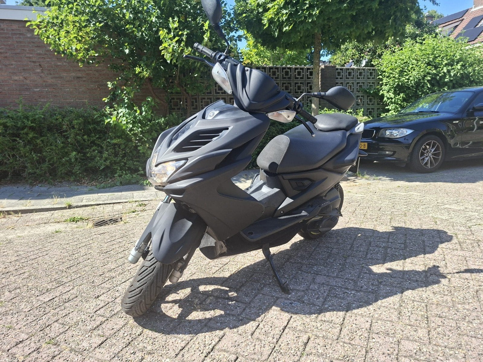 Yamaha aerox uit 2018. Helemaal orgineel., Fietsen en Brommers, Scooters | Yamaha, Ophalen, Aerox, Maximaal 45 km/u, Zo goed als nieuw