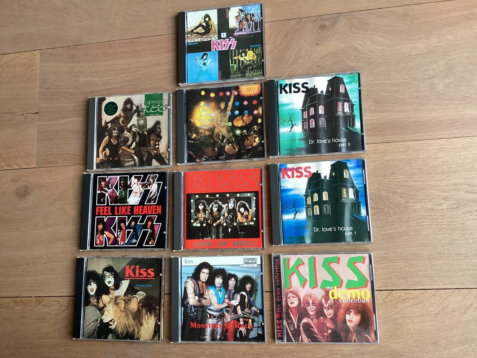 KISS verzameling bootleg Cd ‘s orgineel, Ophalen of Verzenden, Zo goed als nieuw