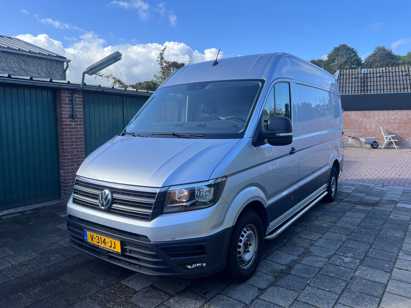 Volkswagen Crafter GB 2.0 TDI 177pk L3h3 364/3500 FWD 2017, Stof, 4 cilinders, Volkswagen, Origineel Nederlands