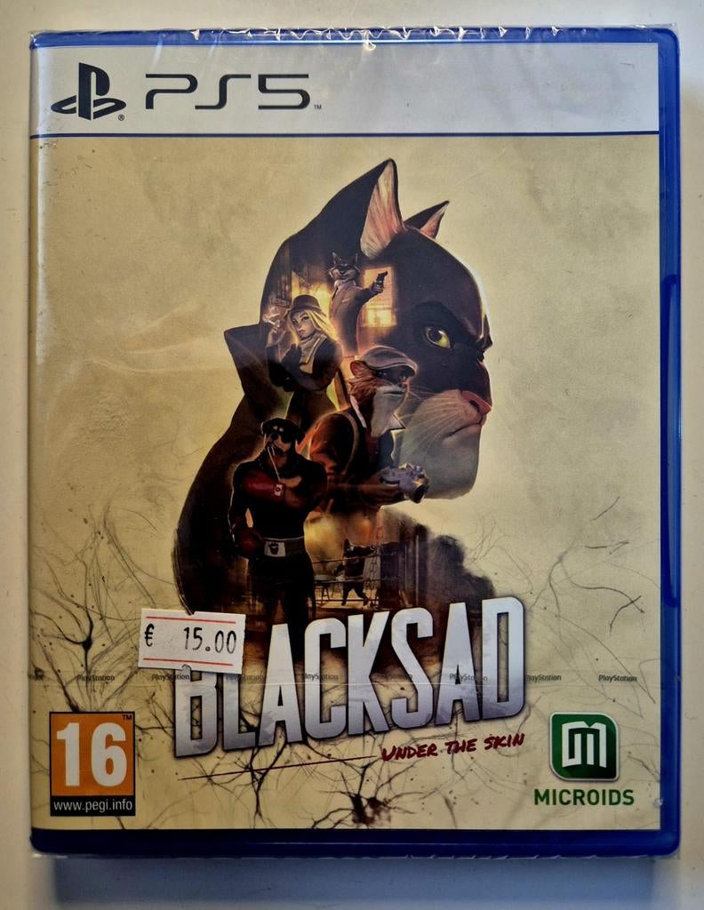 Blacksad: Under the Skin PS5 ☄️☄️☄️, Ophalen of Verzenden, Nieuw