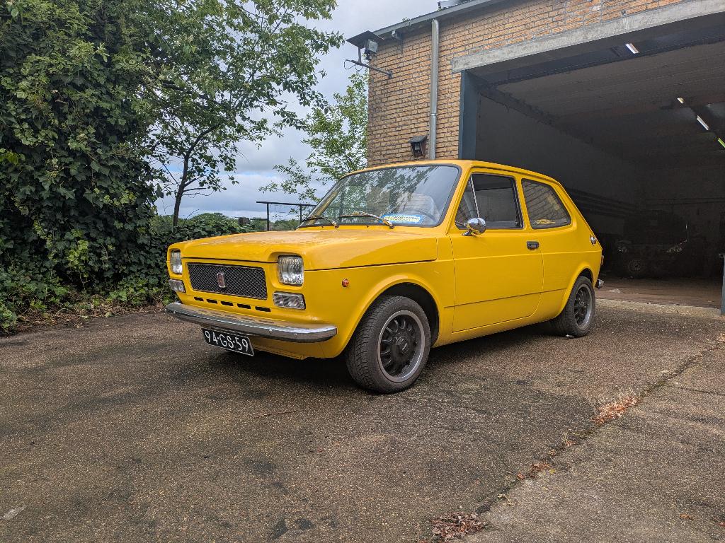 Fiat 127 0.9 1975 Geel, Voorwielaandrijving, 903 cc, Zwart, Geel