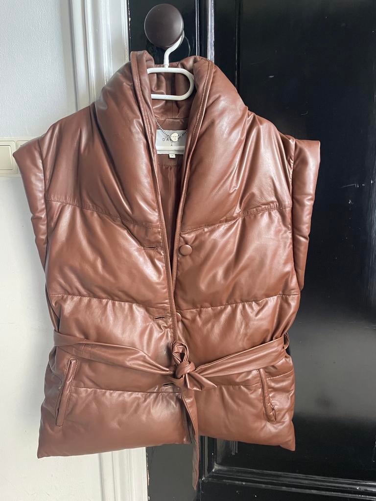 100% leren puffer cognac kleur van het merk Dante6 maat 3, Ophalen of Verzenden, Zo goed als nieuw, Maat 38/40 (M), Bruin
