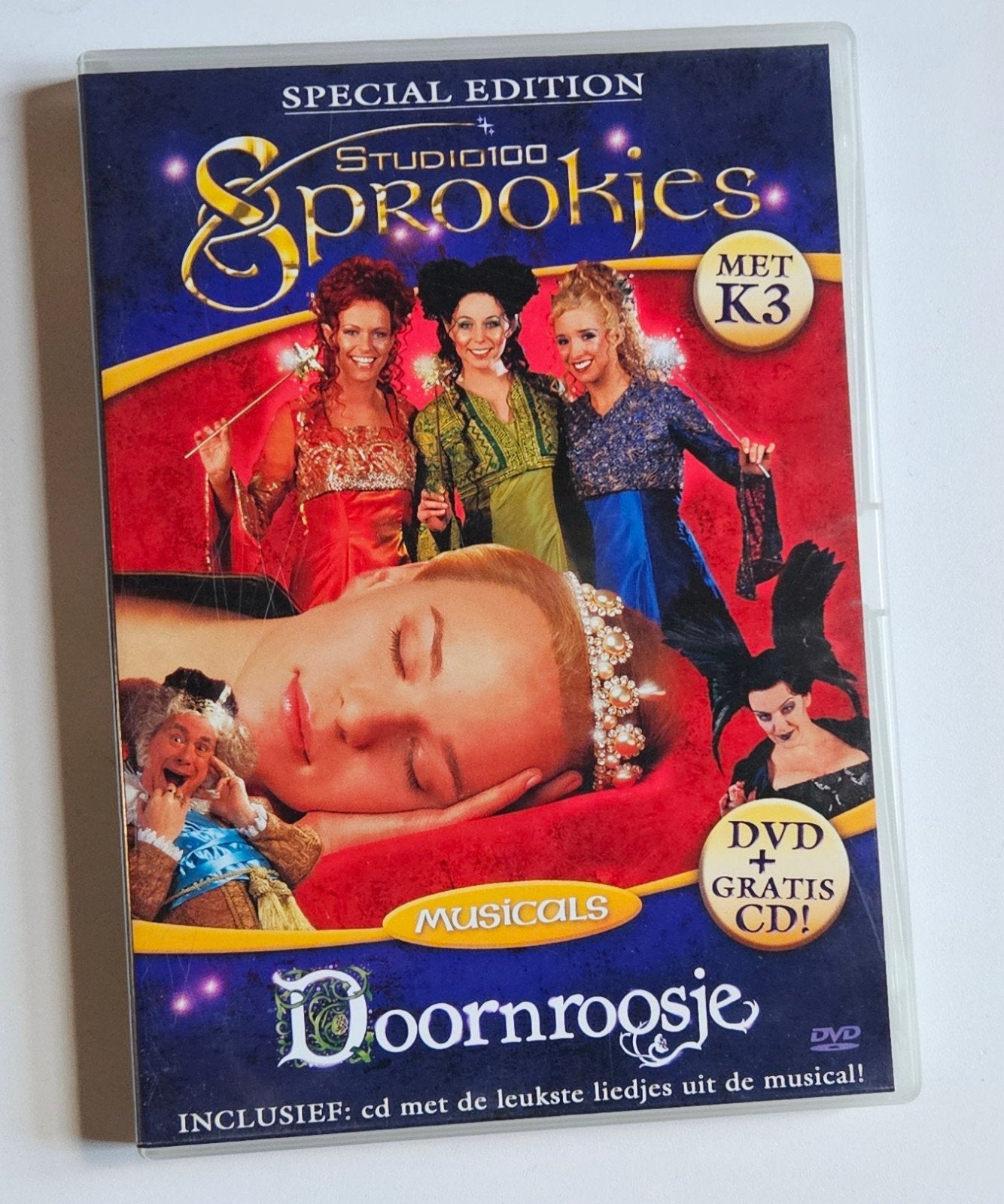 K3 Musical: Doornroosje, Special Edition, DVD + CD, Inclusief DVD, Verzenden, Alle leeftijden, Nederlands