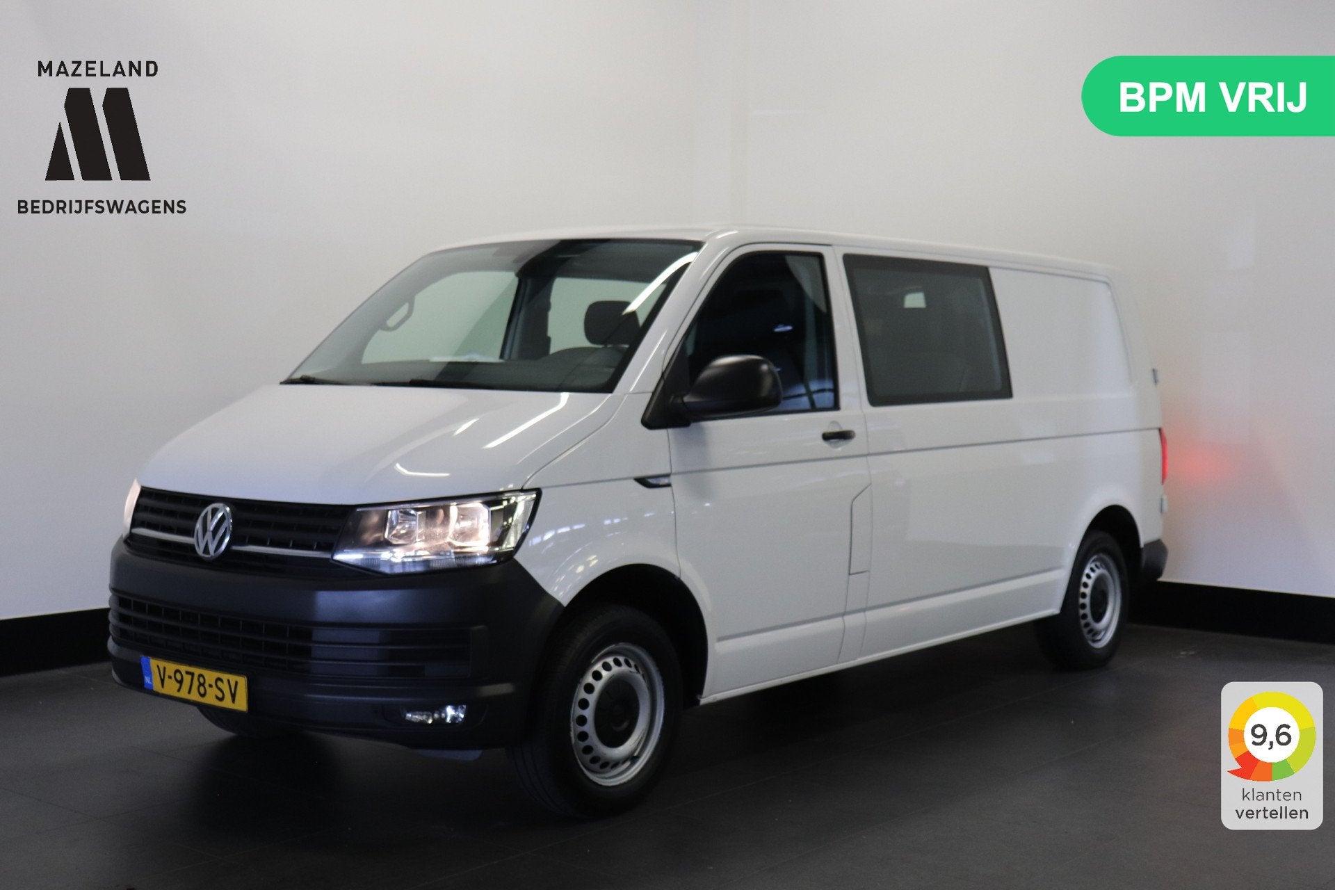 Volkswagen Transporter 2.0 TDI L2 Dubbele cabine EURO 6 - Ai, Voorwielaandrijving, Stof, Gebruikt, 4 cilinders
