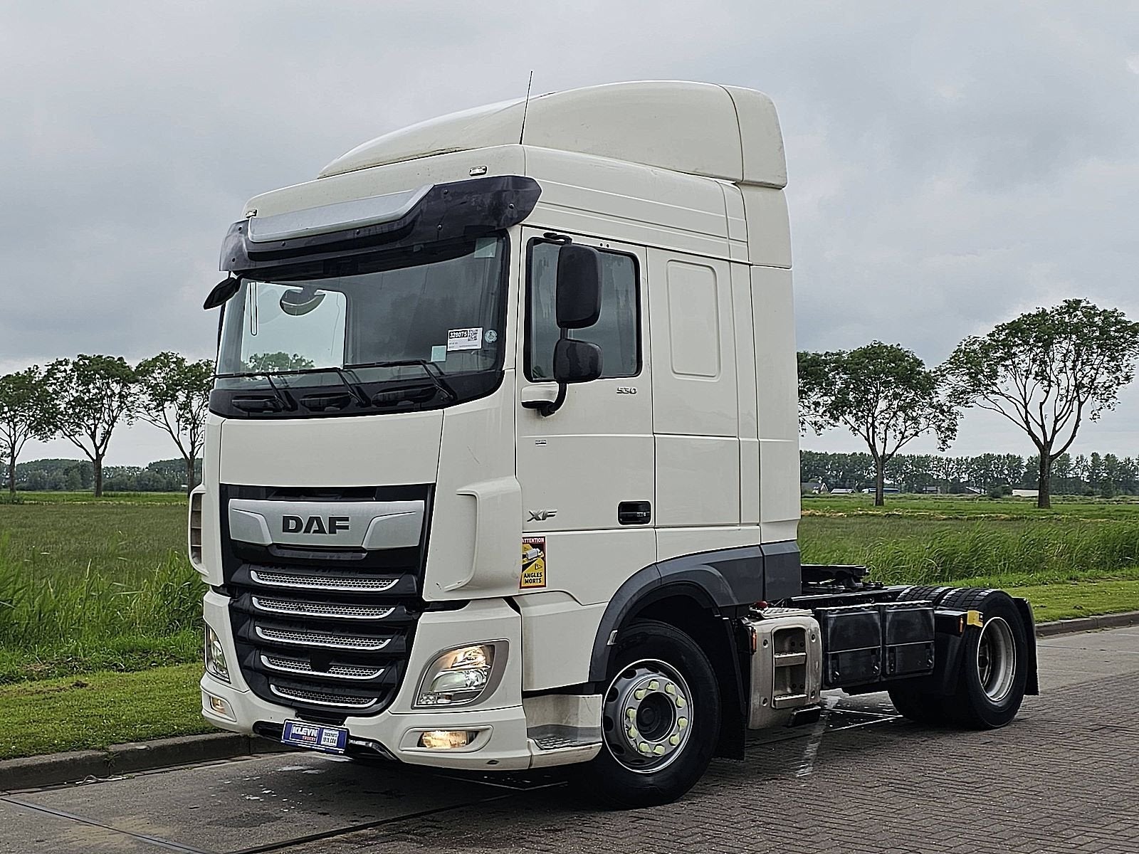 DAF XF 530, Automaat, Euro 6, Wit, Bedrijf