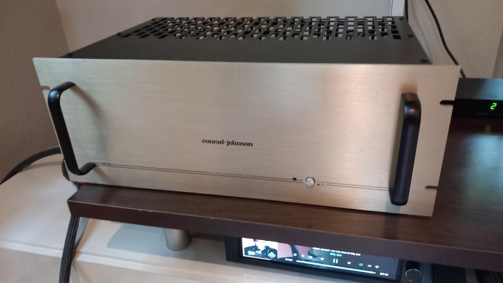 Conrad Johnson MV52 buizen eindversterker, Ophalen, Secondhighend@outlook.com, Versterker, Conrad Johnson