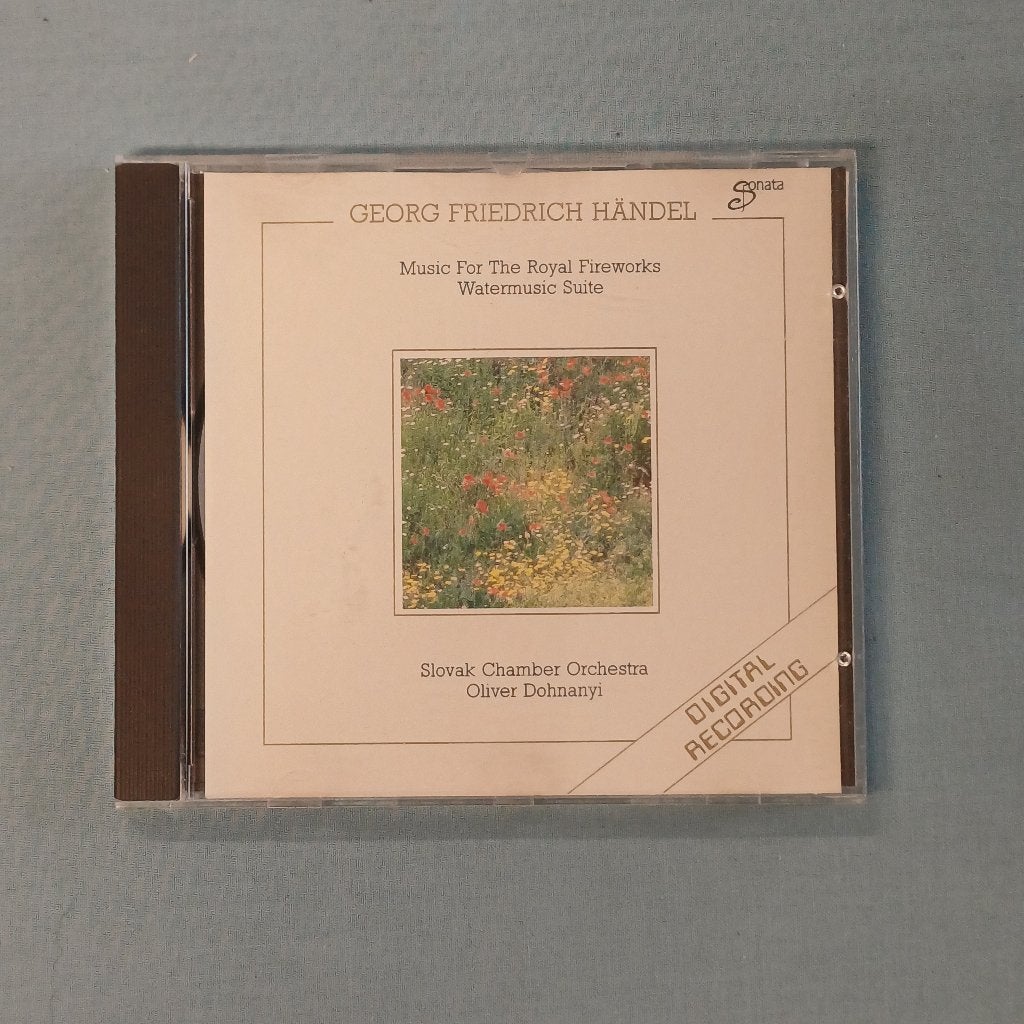 CD Händel - Music For The Royal Fireworks & Watermusic Suite, Gebruikt, Ophalen of Verzenden, Orkest of Ballet, Barok