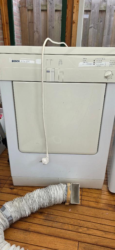 Bosch Luchtafvoerdroger (Slaat automatisch af, werkt goed!), Witgoed en Apparatuur, Wasdrogers, Ophalen, 6 tot 8 kg, Gebruikt