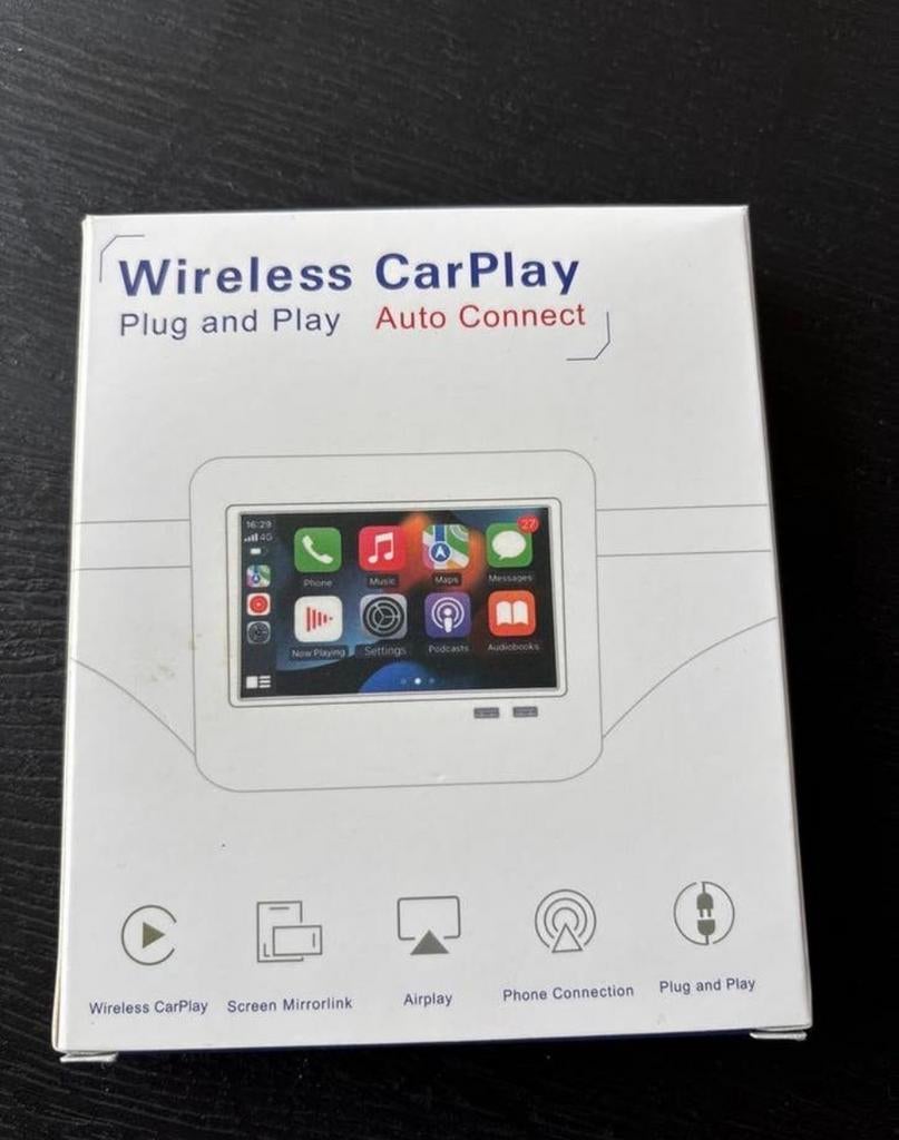 CarPlay Wireless Adapter - Plug & Play, Ophalen of Verzenden, Nieuw