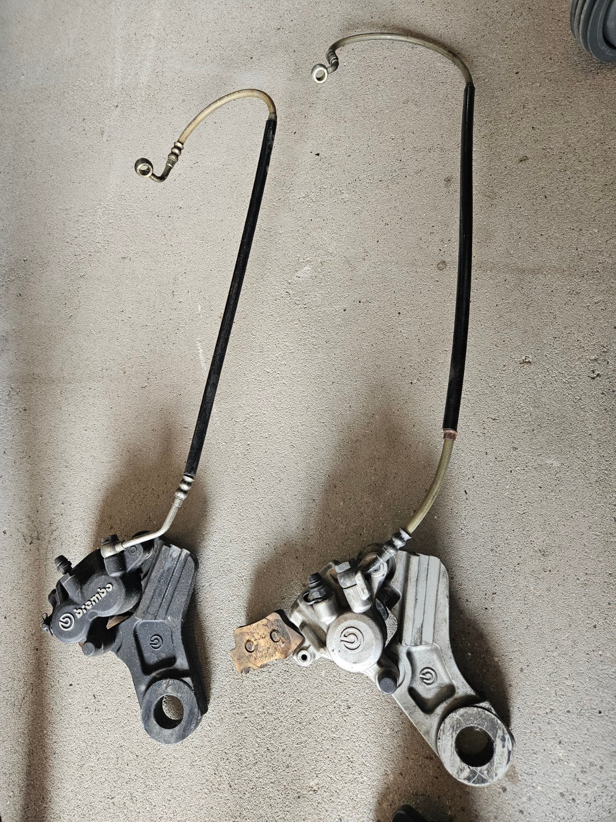 Brembo remklauwen met leidingen KTM 990 690, Ophalen of Verzenden