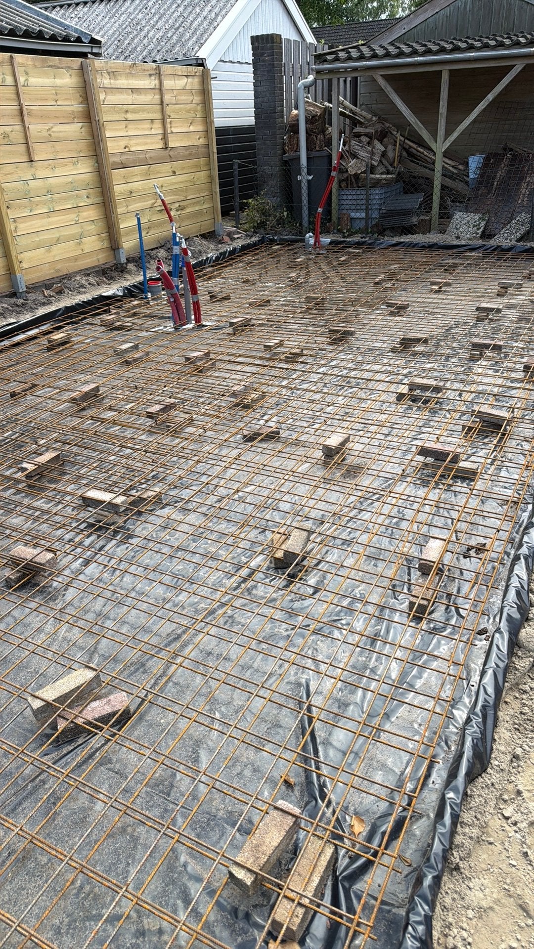 Betonstaal, Ophalen, Zo goed als nieuw