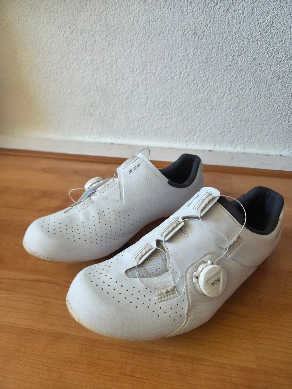 Shimano RC3 raceschoenen maat 43 (incl. gele cleats), Fietsen en Brommers, Gebruikt, Schoenen, Overige maten, Ophalen of Verzenden