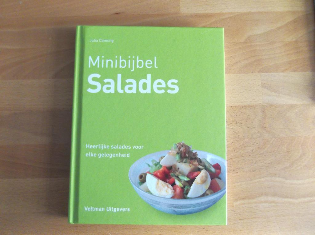 Minibijbel Salades - Julia Canning - Veltman Uitgevers, Boeken, Ophalen of Verzenden, Zo goed als nieuw