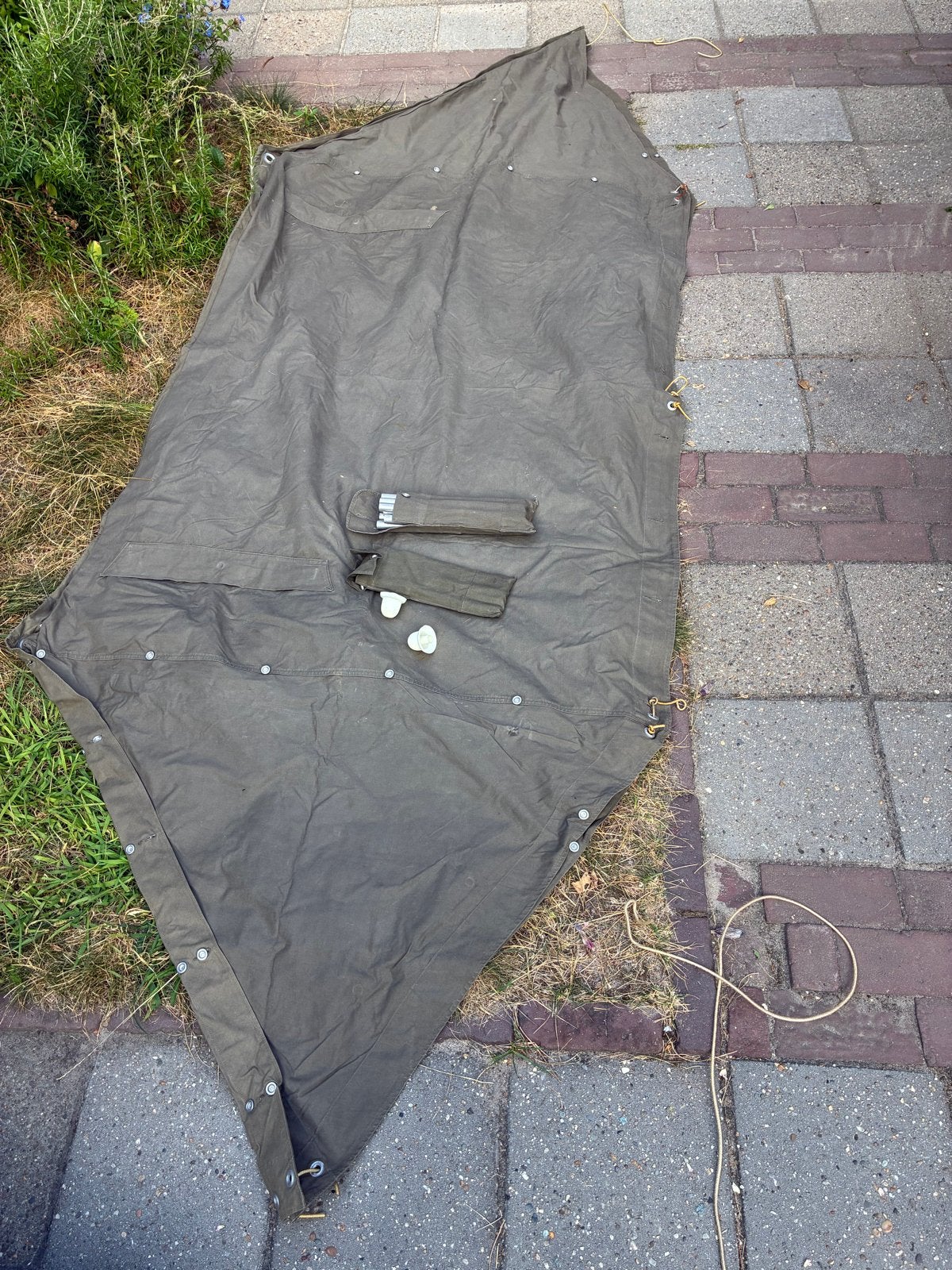 Leger pup tentje - Compact en robuust, Ophalen of Verzenden, Gebruikt, Tot en met 2