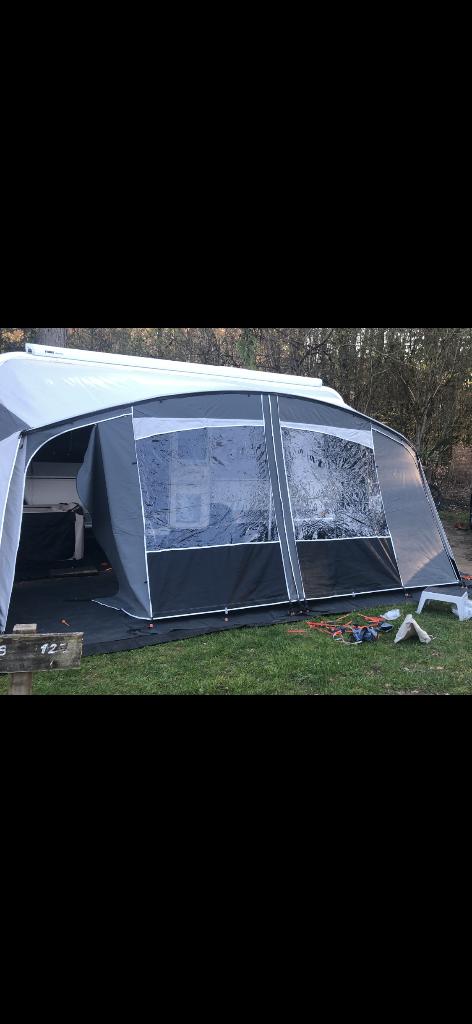 Unico Verona luifel + voorzetwand, Caravans en Kamperen, Voortenten en Luifels, Ophalen, Gebruikt, Ten Cate All Season 240g/m2