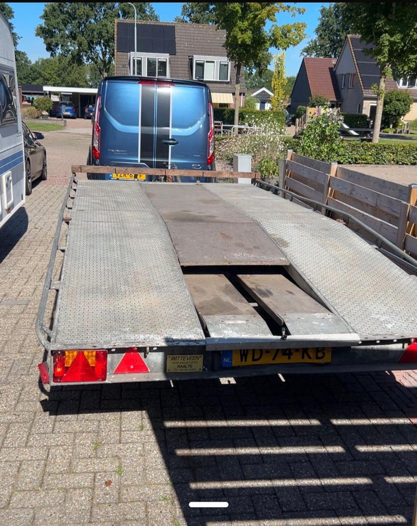 Autoambulance witteveen 3000kg, Auto diversen, Aanhangers en Bagagewagens, Ophalen of Verzenden, Zo goed als nieuw