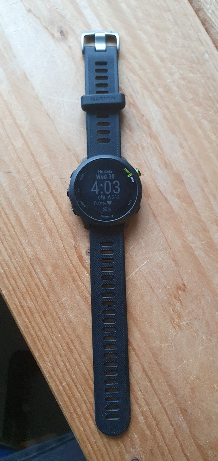 Garmin Forerunner 55, Sieraden, Tassen en Uiterlijk, Ophalen of Verzenden, Zo goed als nieuw, Zwart, Android