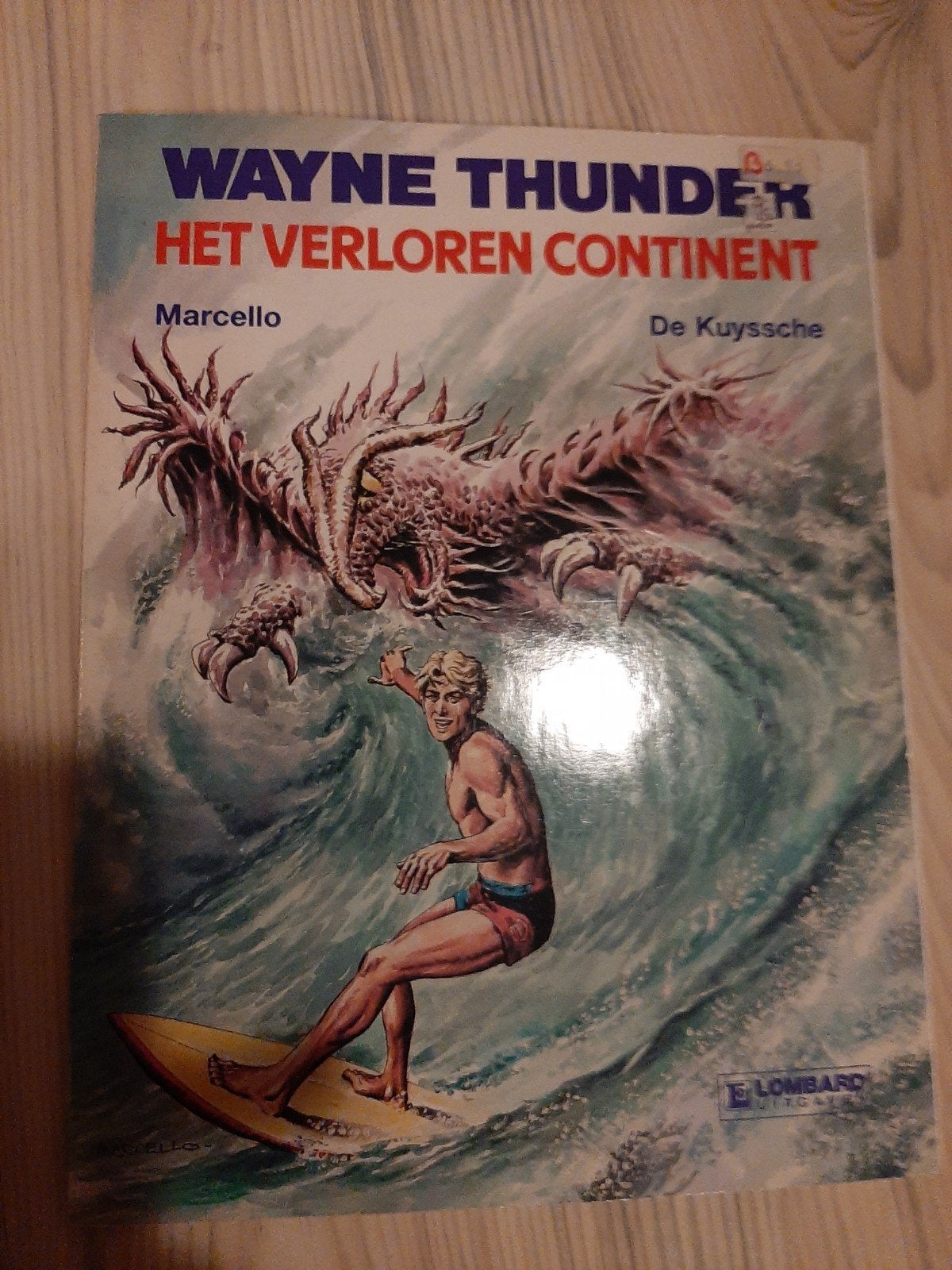 Wayne Thunder - Het Verloren Continent - Stripboek, Ophalen of Verzenden