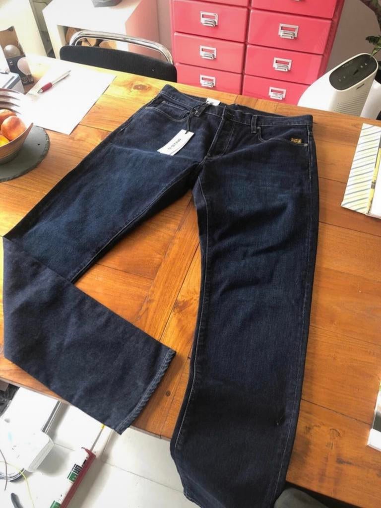 Gstar 3301 W34 L34, Ophalen of Verzenden, Nieuw, Blauw, Overige jeansmaten