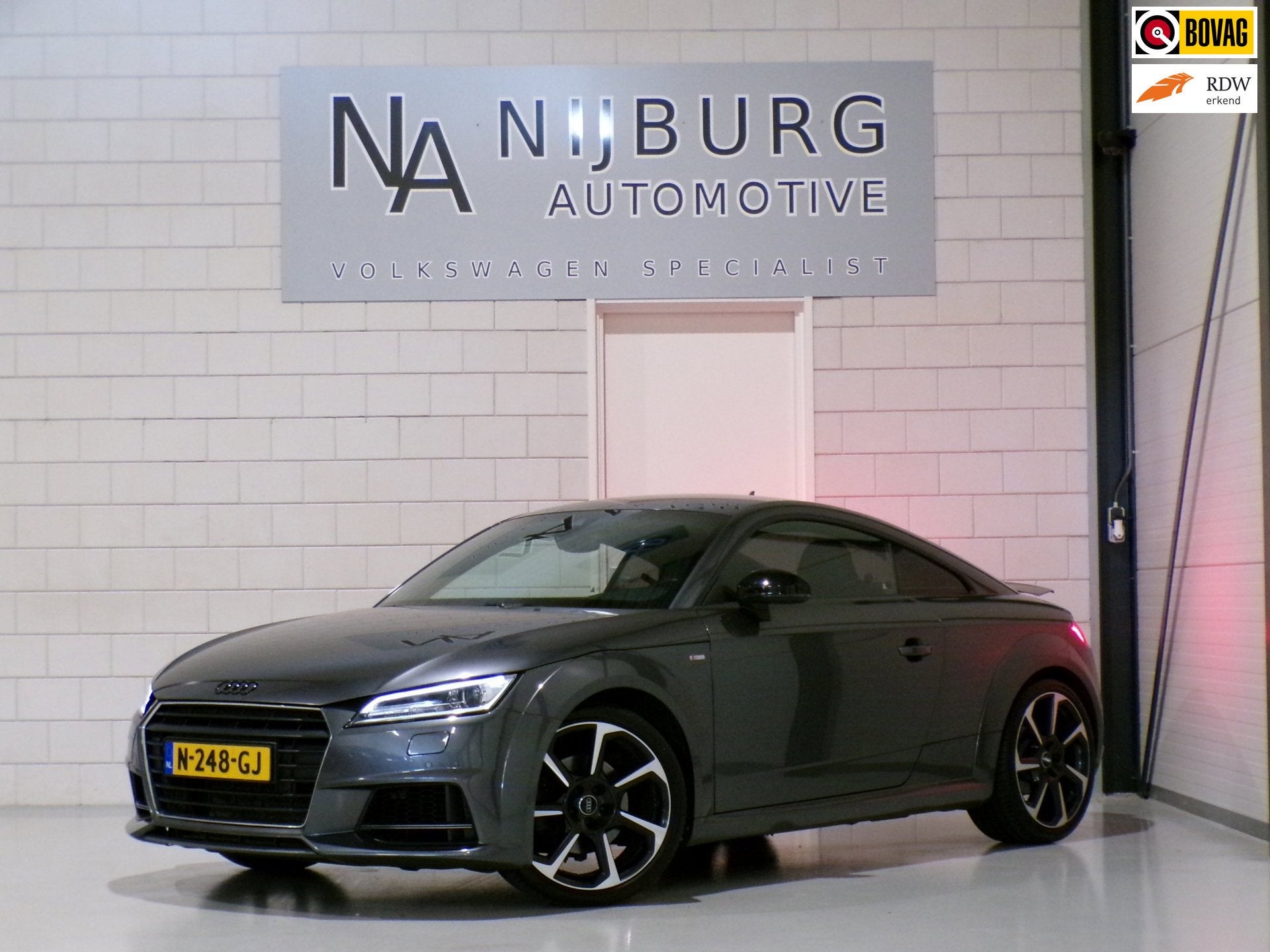 Audi TT 1.8 TFSI S-Line "Automaat" 2x S line Apple-Carplay S, Auto's, Audi, TT, Gebruikt, Euro 6, 4 cilinders